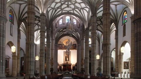 Interior de la Catedral-Basílica de Santa Ana. Las Palmas de Gran Canaria