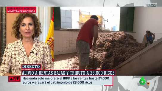 María Jesús Montero: "La UE pide evitar una bajada general de impuestos que arriesgue el sistema de bienestar" María Jesús Montero: "La UE pide evitar una bajada general de impuestos que arriesgue el sistema de bienestar"