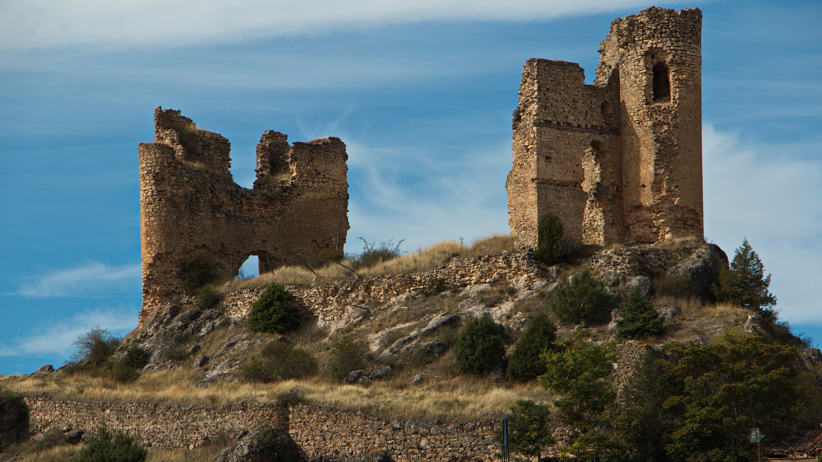 Castillo de la Pelegrina en Guadalajara