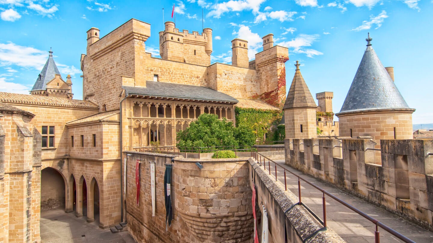 Castillo de Olite, en Navarra