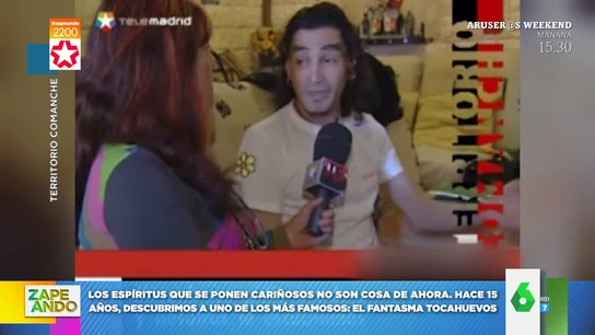 Un hombre reconoce que los fantasmas le tocan los huevos Un hombre reconoce que los fantasmas le tocan los huevos