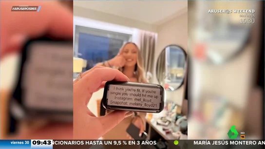 Un sello con sus datos de contacto: el método para ligar de esta chica que está harta de ser soltera Un sello con sus datos de contacto: el método para ligar de esta chica que está harta de ser soltera