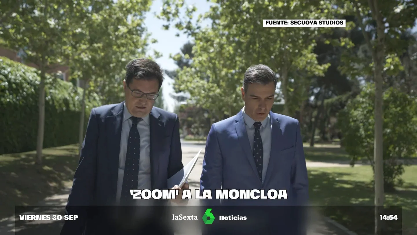 Sin propaganda y sin sacar a sus hijas: las condiciones de Sánchez para grabar el documental de la Moncloa Sin propaganda y sin sacar a sus hijas: las condiciones de Sánchez para grabar el documental de la Moncloa