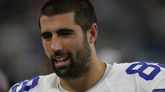 Gavin Escobar, con los Dallas Cowboys Gavin Escobar, con los Dallas Cowboys
