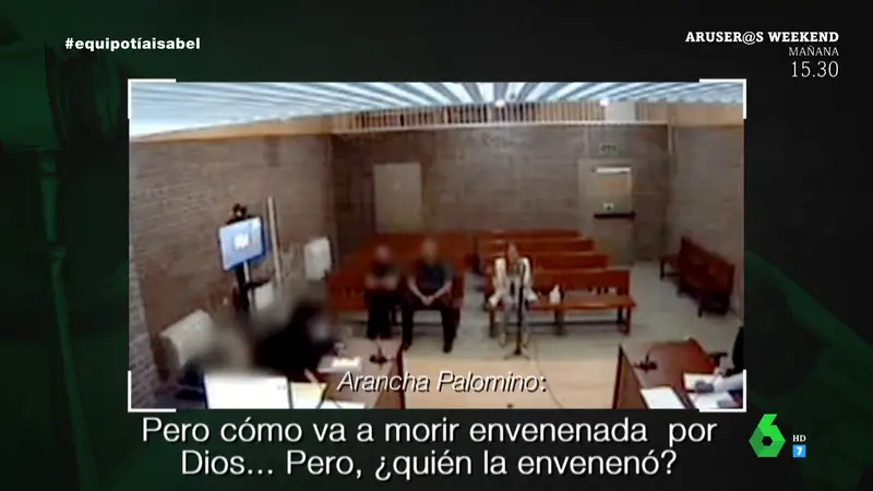 El momento en el que Arancha Palomino niega entre lágrimas ante la jueza haber matado a su tía Isabel