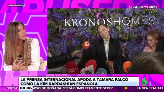 La prensa internacional cree que Tamara Falcó es 'la Kim Kardashian española' y estos son los motivos La prensa internacional cree que Tamara Falcó es 'la Kim Kardashian española' y estos son los motivos