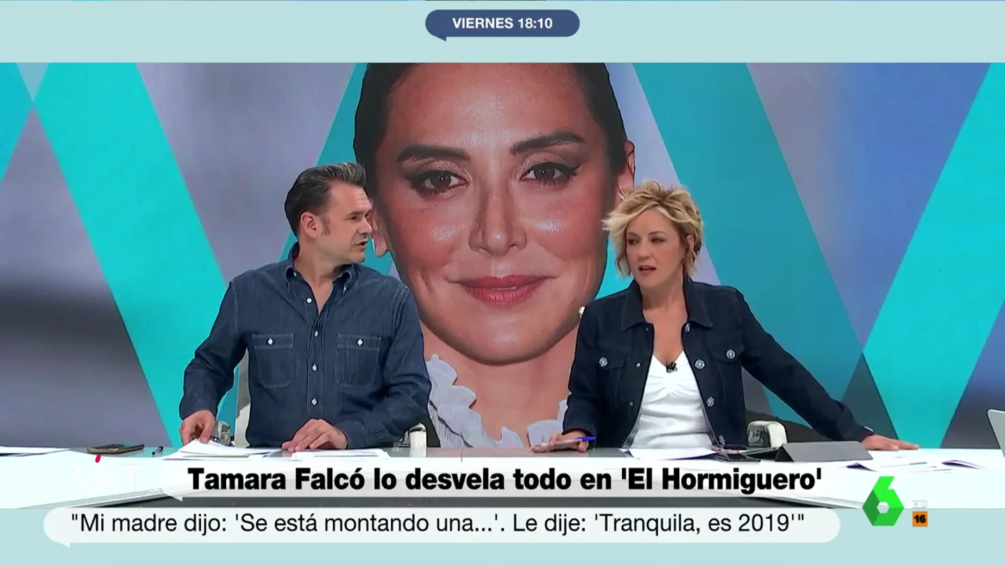 Cristina Pardo aplaude el consejo de Isabel Preysler a Tamara Falcó: "Que salga Íñigo Onieva y que mienta él" Cristina Pardo aplaude el consejo de Isabel Preysler a Tamara Falcó: "Que salga Íñigo Onieva y que mienta él"