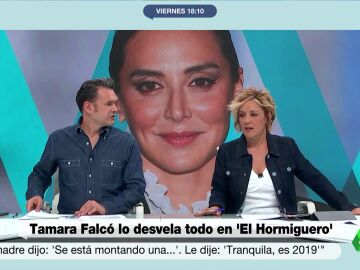 Cristina Pardo aplaude el consejo de Isabel Preysler a Tamara Falcó: "Que salga Íñigo Onieva y que mienta él"