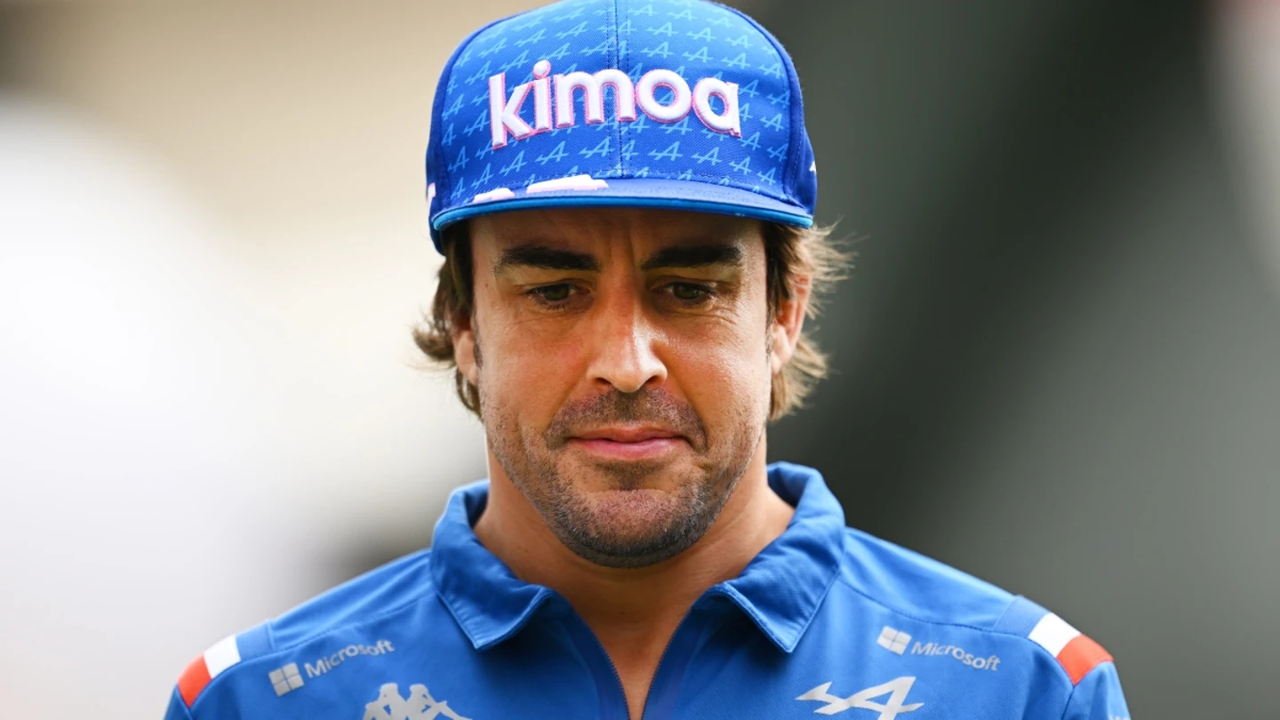 Fernando Alonso, piloto de Alpine Fernando Alonso, piloto de Alpine
