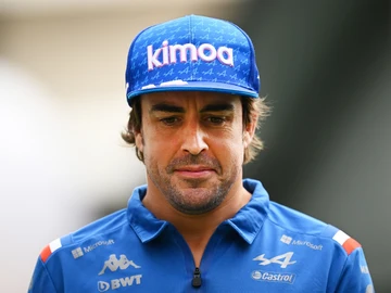 Fernando Alonso, piloto de Alpine Fernando Alonso, piloto de Alpine