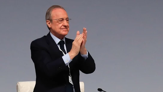 Florentino Pérez, en la Asamblea del Real Madrid Florentino Pérez, en la Asamblea del Real Madrid