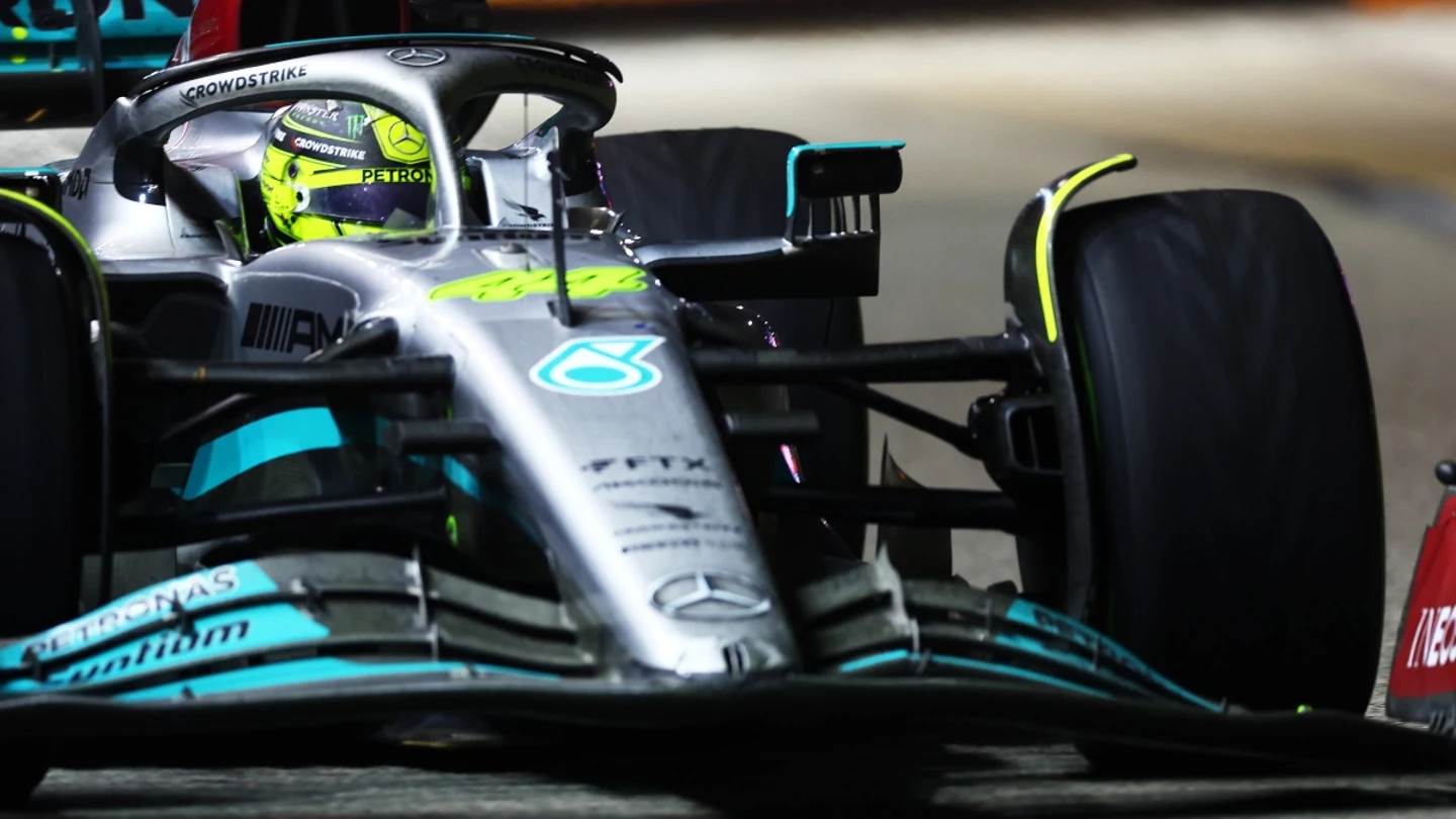 Hamilton, en Singapur Hamilton, en Singapur