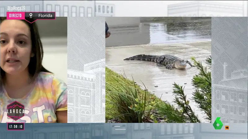Andrea cuenta las terribles consecuencias del huracán Ian en Florida: "Hay 1.200.000 personas desaparecidas"