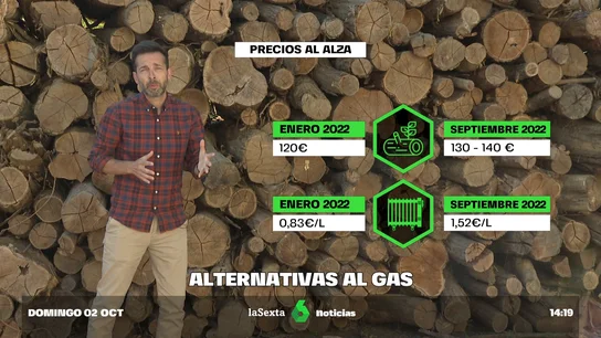 Leña y chimeneas, la alternativa para calentar la casa frente a las subidas del gas Leña y chimeneas, la alternativa para calentar la casa frente a las subidas del gas