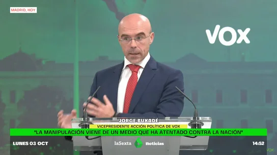 Jorge Buxadé, Vox Jorge Buxadé, Vox