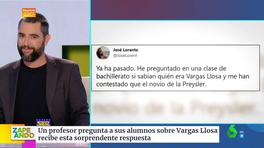 La respuesta viral de un alumno cuando su profesor de Literatura le pregunta quién es Mario Vargas Llosa La respuesta viral de un alumno cuando su profesor de Literatura le pregunta quién es Mario Vargas Llosa