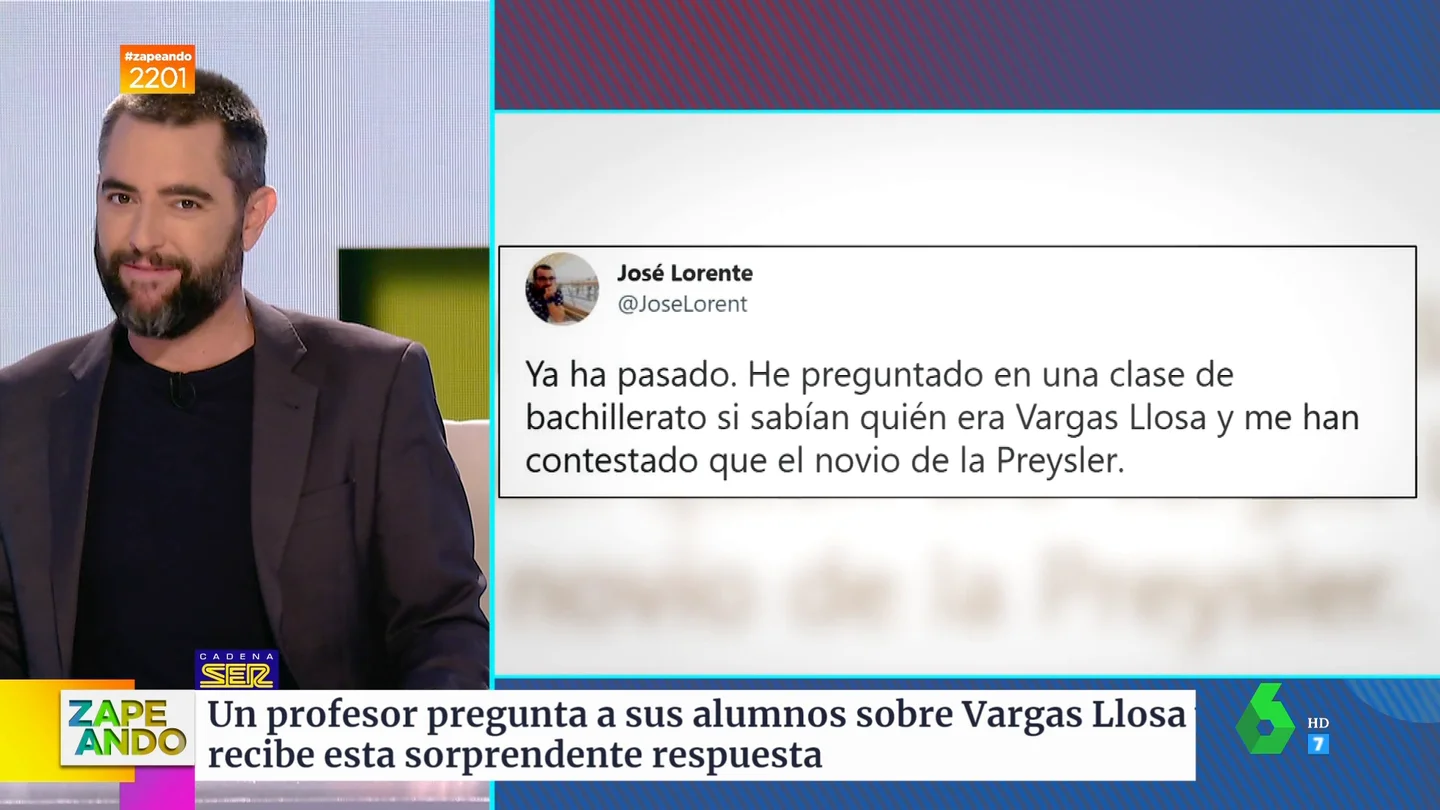 La respuesta viral de un alumno cuando su profesor de Literatura le pregunta quién es Mario Vargas Llosa La respuesta viral de un alumno cuando su profesor de Literatura le pregunta quién es Mario Vargas Llosa