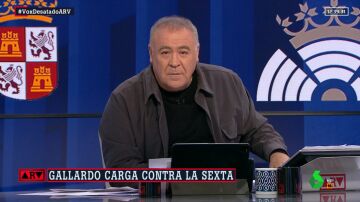 Ferreras, ante el ataque de Gallardo a laSexta: "El que llama imbécil a otro procurador es él"