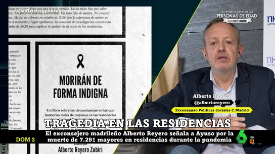 Alberto Reyero denuncia: "La sociedad sintió alivio cuando supo que el COVID afectaba sobre todo a ancianos" Alberto Reyero denuncia: "La sociedad sintió alivio cuando supo que el COVID afectaba sobre todo a ancianos"