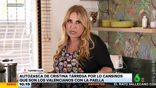 Cristina Tárregas: "A los valencianos nos encanta poner verdes las paellas del resto del mundo" Cristina Tárregas: "A los valencianos nos encanta poner verdes las paellas del resto del mundo"