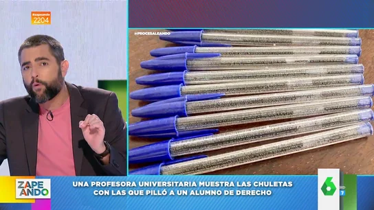 Estas son las originales chuletas que una profesora pilló a un alumno Estas son las originales chuletas que una profesora pilló a un alumno