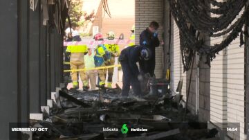 Investigan las razones del incendio en Alcorcón