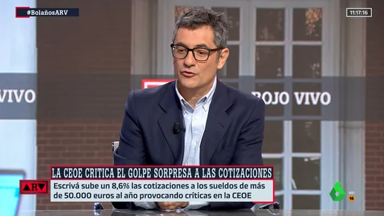 Félix Bolaños en ARV Félix Bolaños en ARV