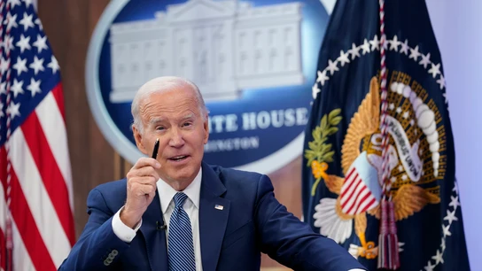 Biden "no cree" que Putin vaya a usar armamento nuclear en Ucrania, pero advierte: "EEUU ya tiene una respuesta preparada" Biden "no cree" que Putin vaya a usar armamento nuclear en Ucrania, pero advierte: "EEUU ya tiene una respuesta preparada"