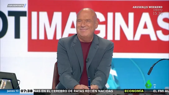 Alfonso Arús: "La felicidad son pequeñas cosas: un pequeño yate, un pequeño apartamento..." Alfonso Arús: "La felicidad son pequeñas cosas: un pequeño yate, un pequeño apartamento..."
