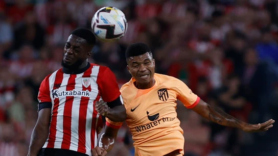 Reinildo, con Iñaki Williams Reinildo, con Iñaki Williams