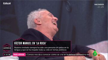 LA ROCA - Víctor Manuel recuerda el día que le confundieron con Ana Belén por la calle