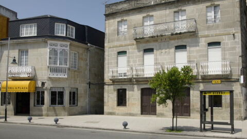 Casas marineras de Moaña