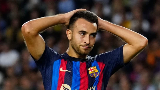 Eric García se lamenta Eric García se lamenta