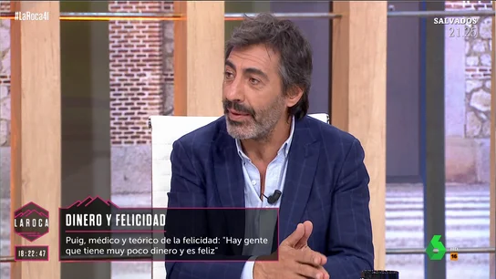 La reflexión de Juan del Val sobre la felicidad y el dinero La reflexión de Juan del Val sobre la felicidad y el dinero