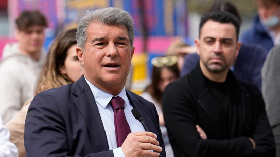 Joan Laporta, presidente del Barça Joan Laporta, presidente del Barça