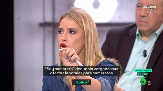 XPLICA Afra Blanco: "No se puede avalar que haya trabajadores pobres con nómina" XPLICA Afra Blanco: "No se puede avalar que haya trabajadores pobres con nómina"