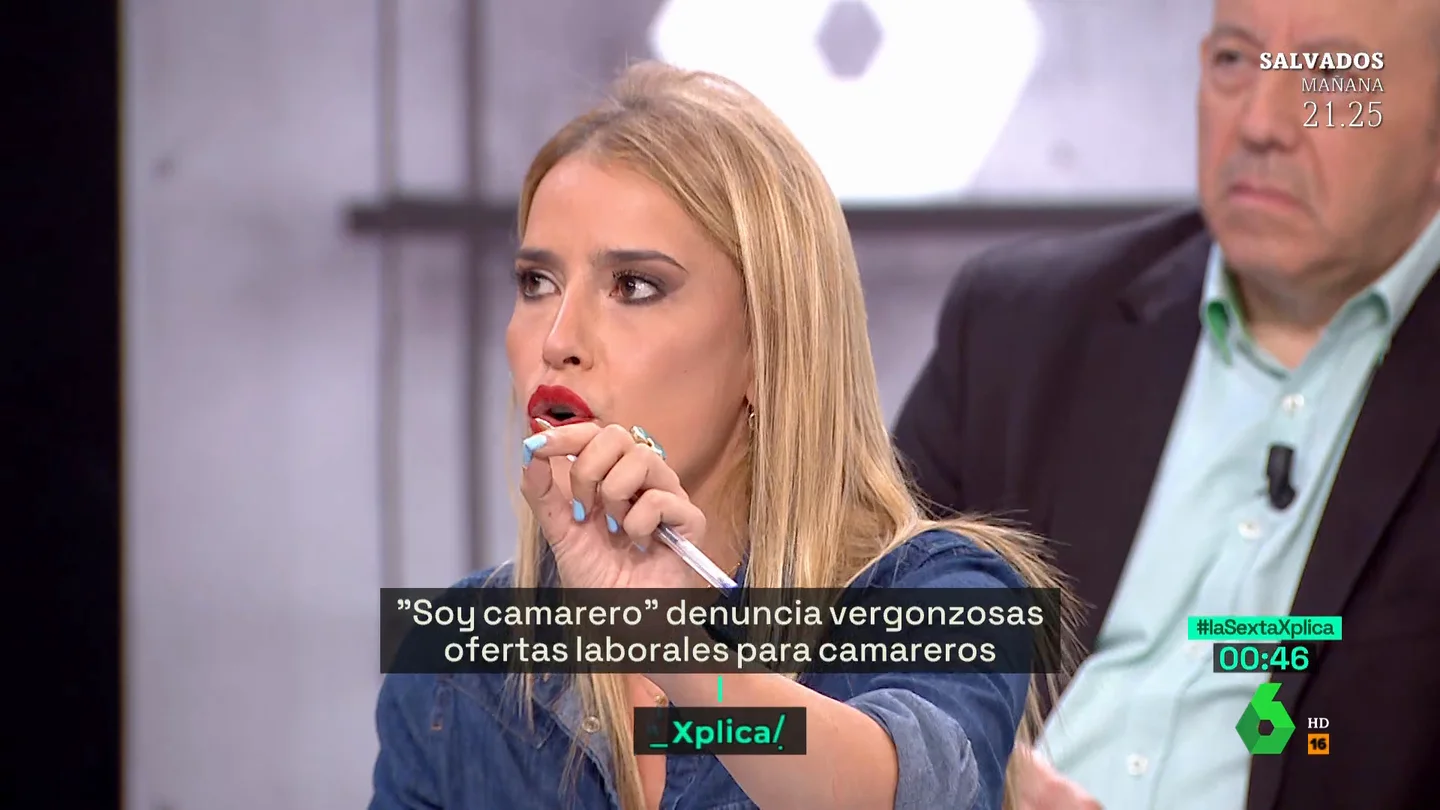 XPLICA Afra Blanco: "No se puede avalar que haya trabajadores pobres con nómina" XPLICA Afra Blanco: "No se puede avalar que haya trabajadores pobres con nómina"