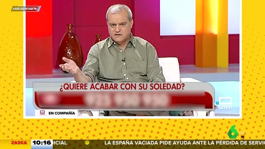 El consejo de Ramón García a quienes se preocupan por 'el qué dirán': "Que les den por saco a todos en fila" El consejo de Ramón García a quienes se preocupan por 'el qué dirán': "Que les den por saco a todos en fila"