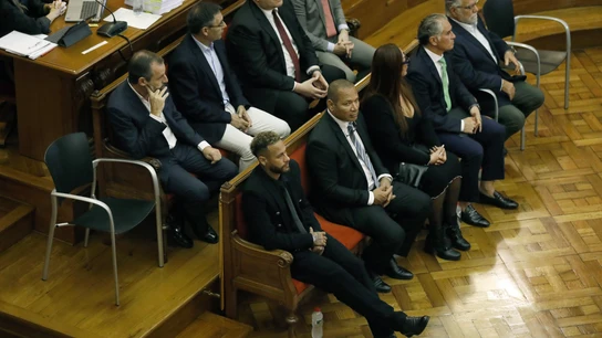 Neymar, en el juicio por su fichaje por el Barcelona en 2013 Neymar, en el juicio por su fichaje por el Barcelona en 2013