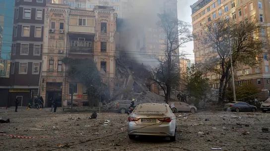 Rusia vuelve a atacar Kiev con drones kamikaze Rusia vuelve a atacar Kiev con drones kamikaze