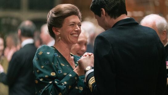 Claudia Harrison interpreta a la princesa Ana, en 'The Crown'.