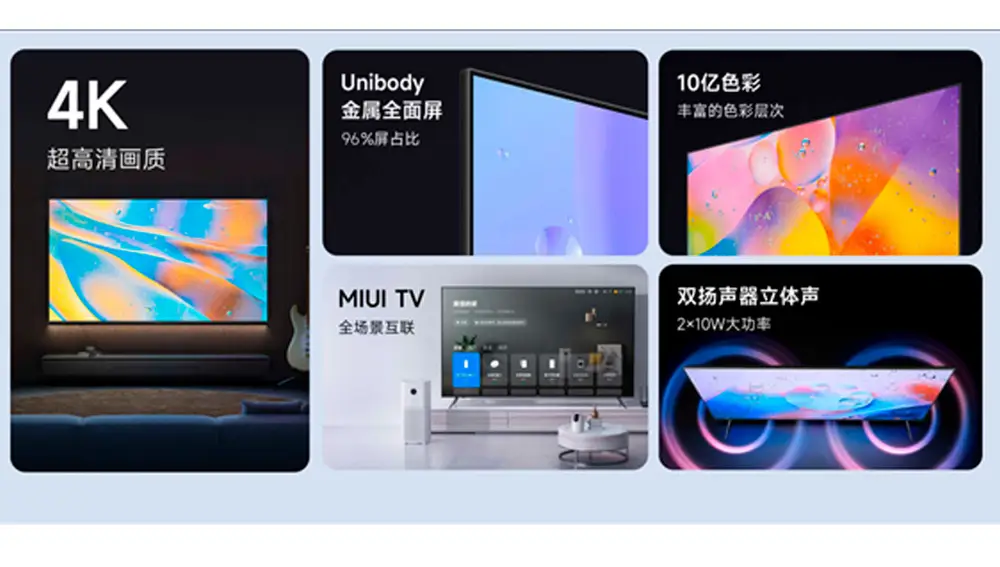 Xiaomi Redmi TV de 70 pulgadas: características, especificaciones y precio