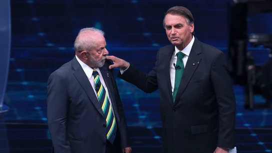 Debate entre Lula da Silva y Jair Bolsonaro Debate entre Lula da Silva y Jair Bolsonaro