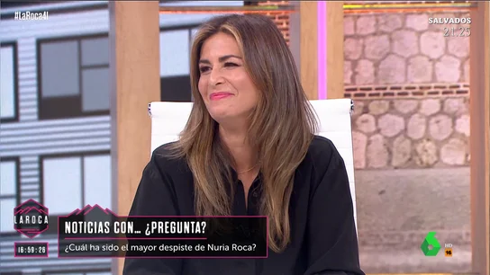LA ROCA - El mayor despiste de Nuria Roca + lo que más molesta a Juan del Val LA ROCA - El mayor despiste de Nuria Roca + lo que más molesta a Juan del Val