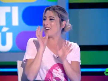 Valeria Ros improvisa un cómico rap en directo sobre sus compañeros y desata las risas de Zapeando: &quot;Cómeme el ano&quot;