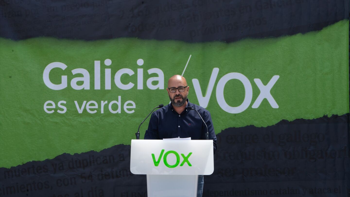 Ricardo Morado, cabeza de lista de Vox por A Coru&ntilde;a.