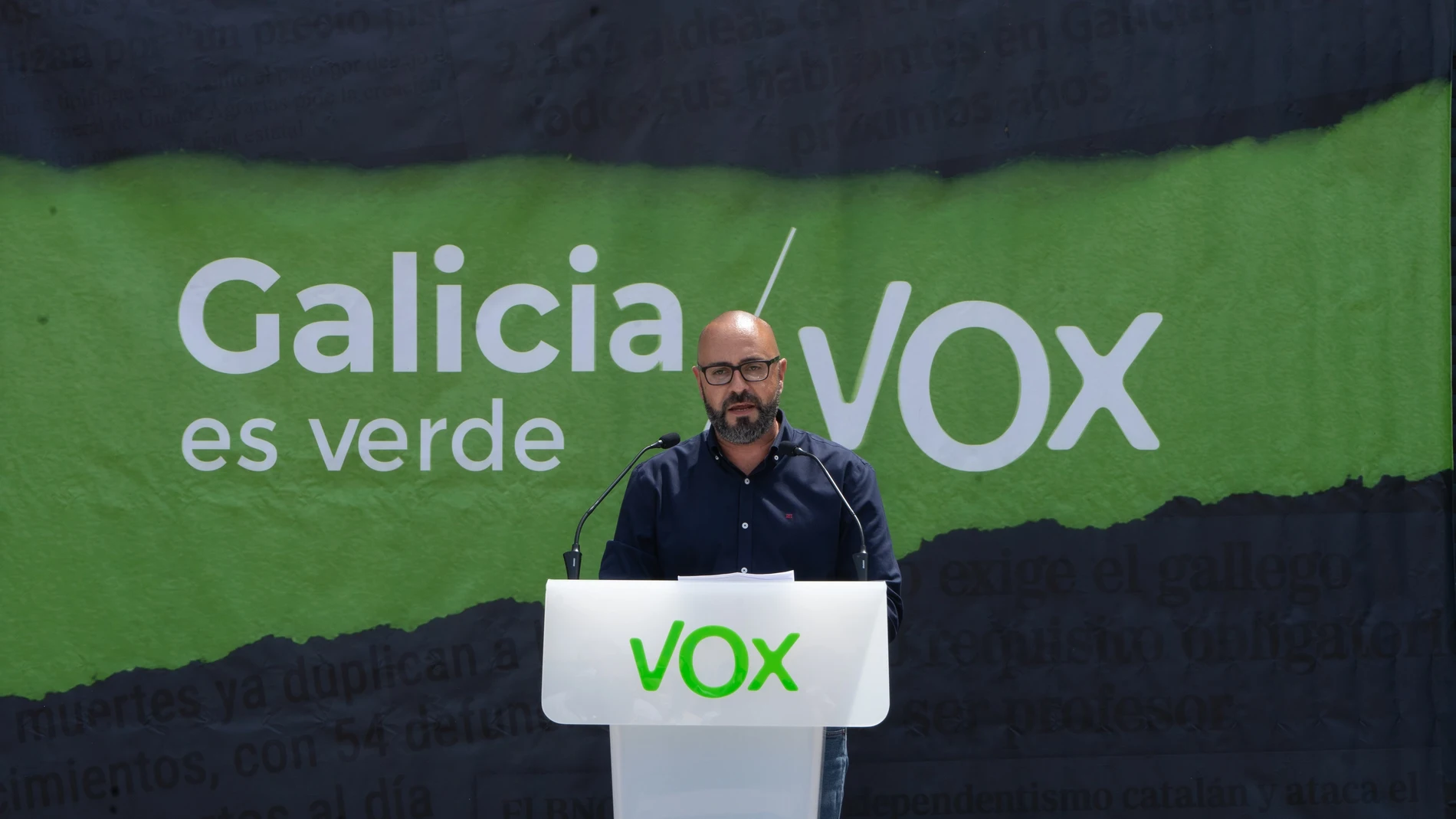 Ricardo Morado, cabeza de lista de Vox por A Coruña.