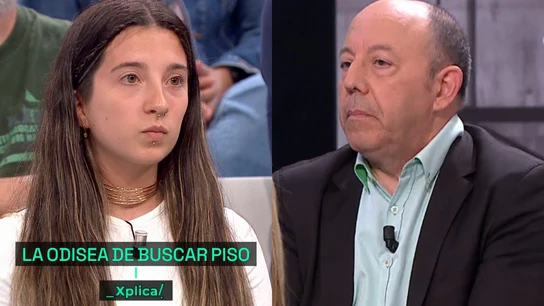 Momento del debate entre Sabela y Bernardos Momento del debate entre Sabela y Bernardos