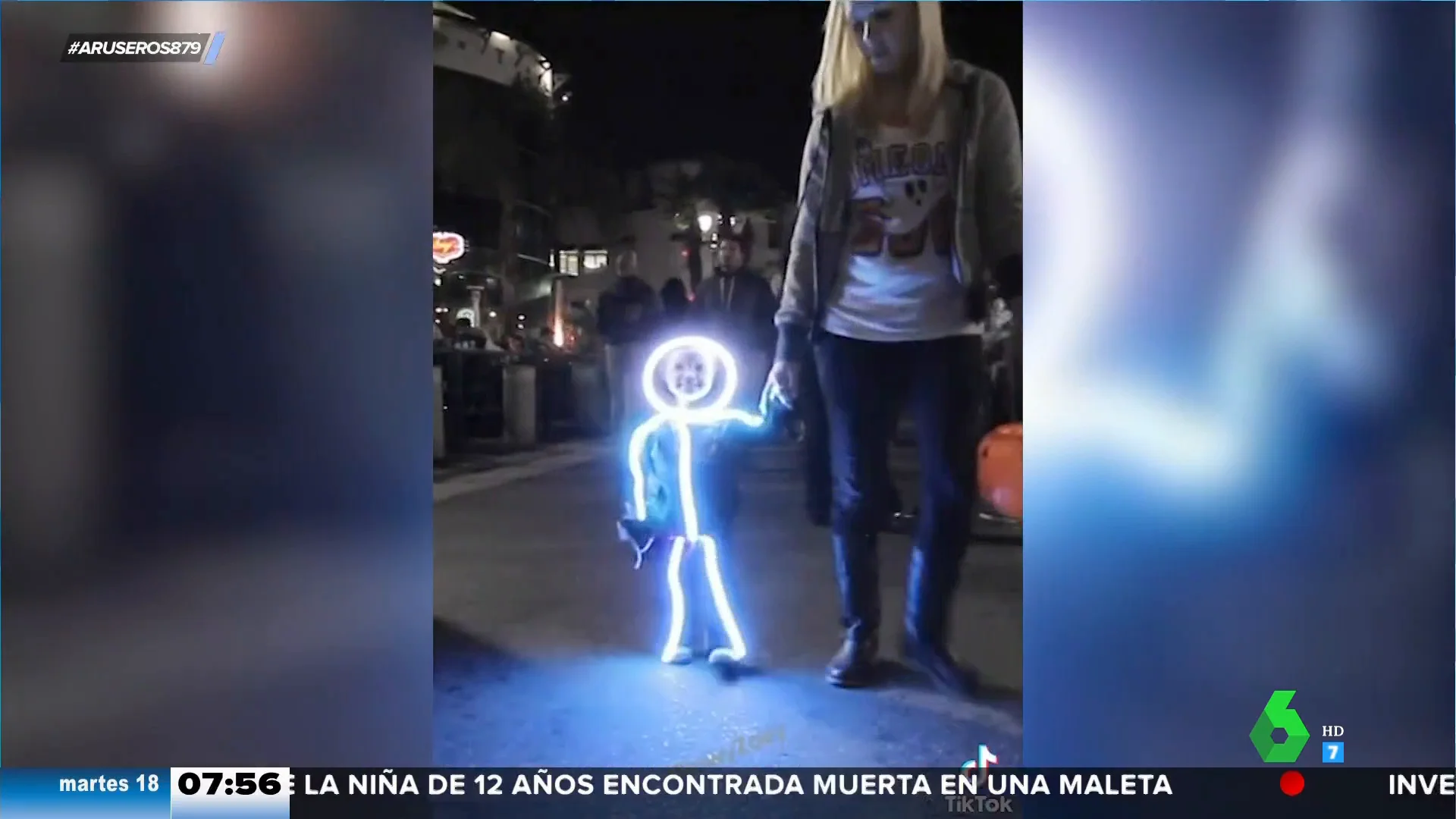 Así es el disfraz con luces LED que va a triunfar este Halloween