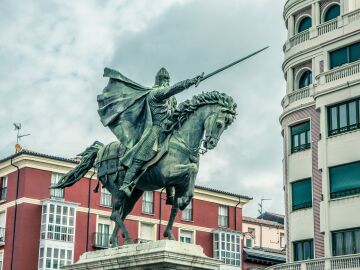 Estatua del Mío Cid, en Burgos